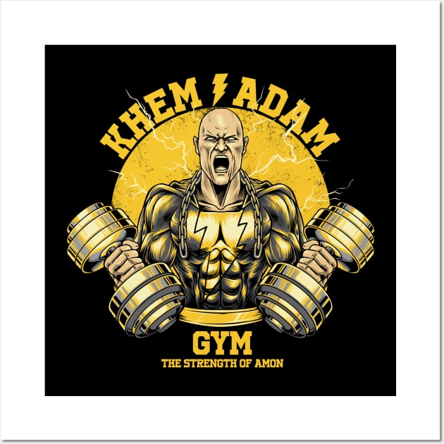 Adam Gym Wall Art by joerock